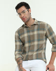 SAGE GREEN SLIM FIT SHIRT