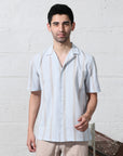 LT Ice Blue Stripe shirts - Address pro