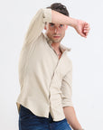 Sand Dune Slim Fit Full Sleeve