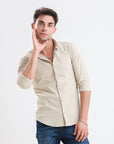 Sand Dune Slim Fit Full Sleeve