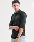 Evergreen Elegance Slim Fit Shirt