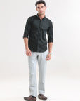 Evergreen Elegance Slim Fit Shirt