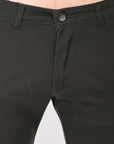 Comfort Fit Olive Cotton Pants