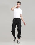 Black Cargo Pants: Versatile Utility in Black