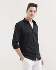 Charcoal Slim Fit Shirt: Versatile Elegance