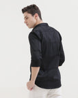 Charcoal Slim Fit Shirt: Versatile Elegance