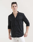 Charcoal Slim Fit Shirt: Versatile Elegance