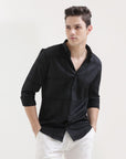 Charcoal Slim Fit Shirt: Versatile Elegance