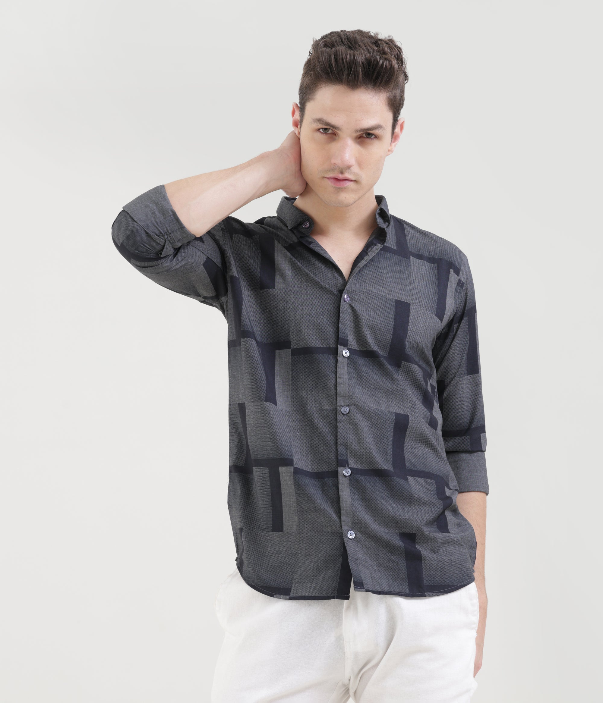 Black Slim Fit Shirt: Versatile Elegance