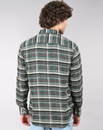 Green Full Sleeve Tapered Fit Shirt