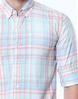 Plaids Cream Classy Check Shirt