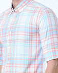 Plaids Cream Classy Check Shirt