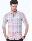 Blush Classy Check Shirt