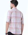 Blush Classy Check Shirt