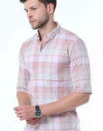 Blush Classy Check Shirt