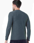 Full Sleeve Solid Green T-shirt