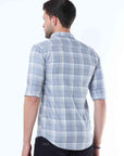 Cool-Grey Supima Check Shirt