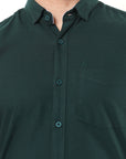 Pine Green Slim Fit Shirt