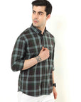 Green Slim Fit Shirt