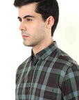 Green Slim Fit Shirt