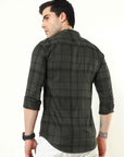 Olive Slim Fit Shirt