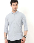 Grey Slim Fit Shirt