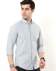 Grey Slim Fit Shirt