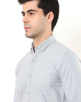 Grey Slim Fit Shirt