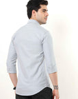 Grey Slim Fit Shirt