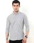 Black Stripes Slim Fit Shirt