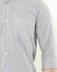 Black Stripes Slim Fit Shirt