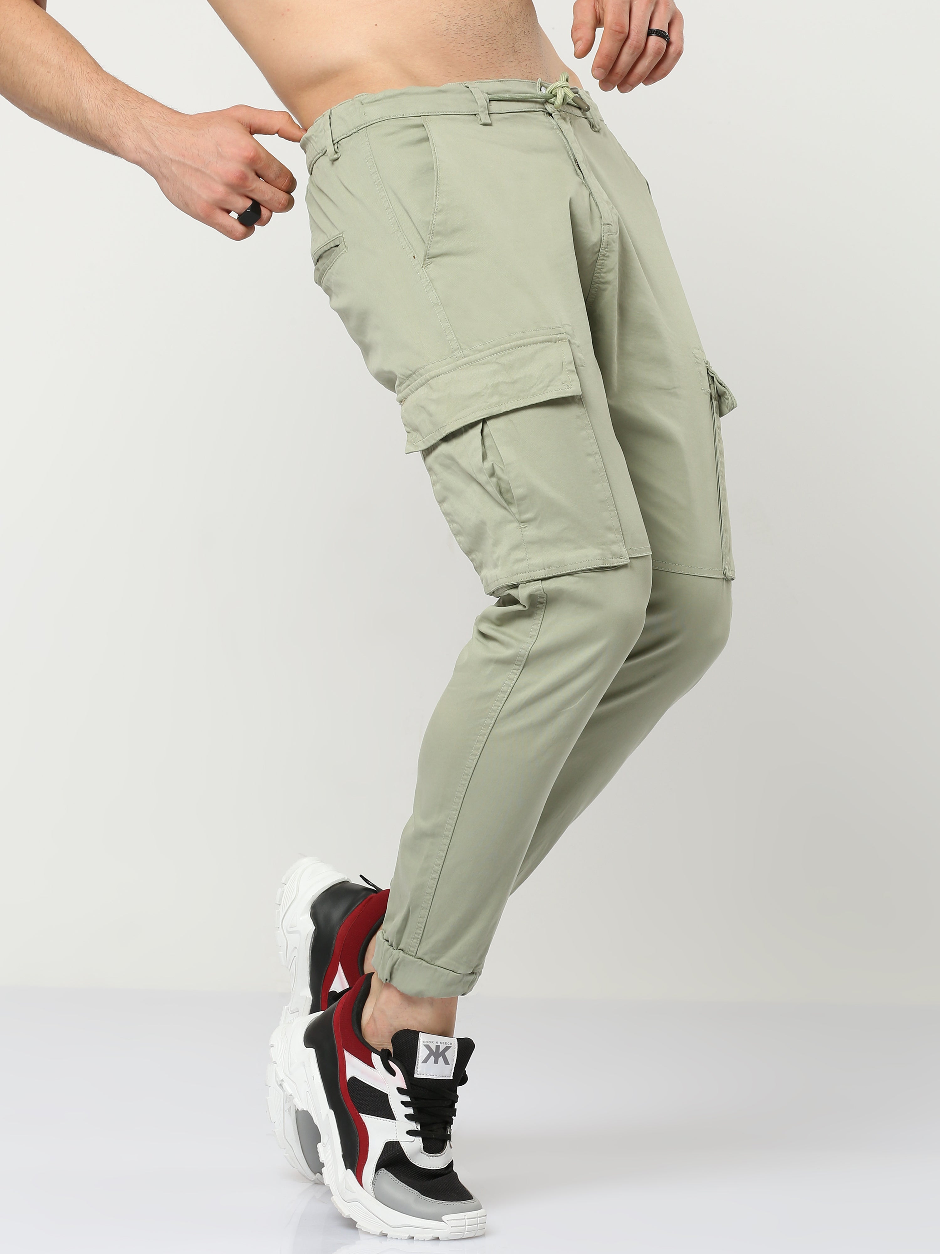 Sage green hot sale cargo pants