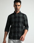 Black Checks Shirt