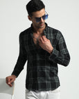 Black Checks Shirt