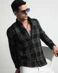 Black Checks Shirt